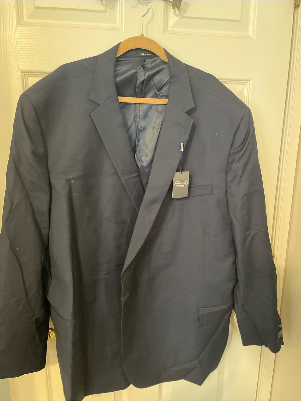Pronto Uomo Navy Single-Breasted Sport Coat